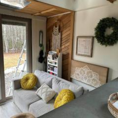 The Coziest Tiny Home with Mini Cows and Horses