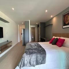 Lindo studio frente mar!