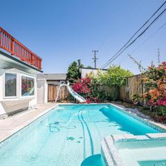 Fun 3BR with Pool & Slide, Pet Friendly in San Jose
