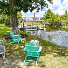 Withlacoochee River Retreat with Dock Paddle and Fish