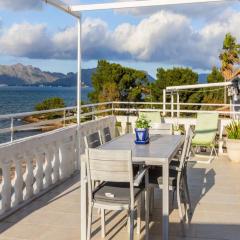 Sea-view apartment in Alcúdia with balcony