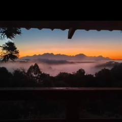 Cabana do Aviador vista Montanhas