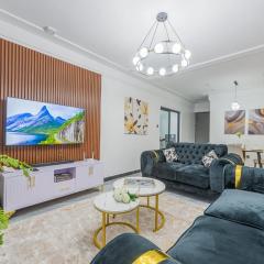 classy executive two bedroom apartment with fully equipped gym ample parking space swimming pool children playing ground area and amazing scenic views