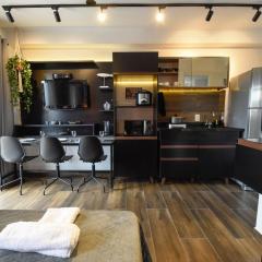 Studio for 02 guests WIFI 300MB air conditioner only twoo minutes of subway station LUZ SP