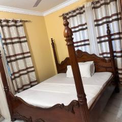 Black and white apartment