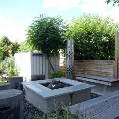 Ferienwohnung mit Entspannungserlebnis im Garten mit Terrasse
