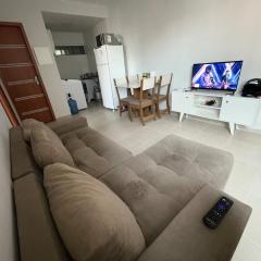 Apartamento mobiliado com piscina