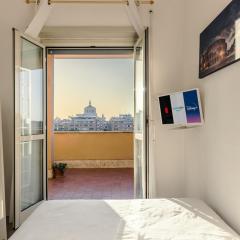 Eur-motagnola attico 2bedr apt 280 terrace view