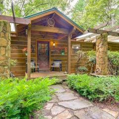 Drifting Feather Mountain Cabin Waterfront Deck