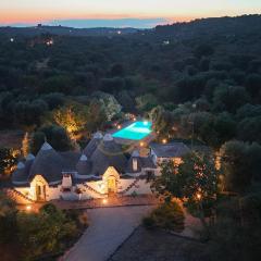 TD Trulli Fico d'India with Pool Immersed in Nature