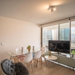 Park & ShopChic 2BR sleeps 6 Las Condes