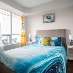 2BD 2BR Panoramic View Sheppard Metro Free parking