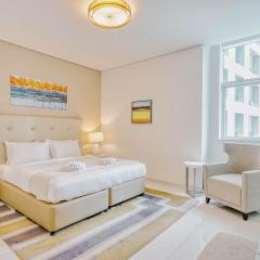PVH - Refined 1BR in Business Bay - Cour Jardin