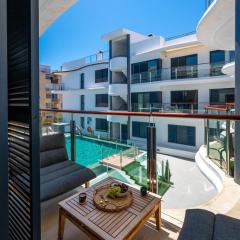 NEW stylish beachside 2BR with pool and garage