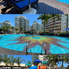 BETO CARRERO Apartamento 3Q com 2 vagas, Praia, Piscina, Playground e Academia, na Quadra do Mar, Nautilus Home Club