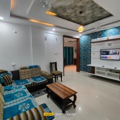 Cozy 3BHK Stay Near US Consulate, Nallagandla