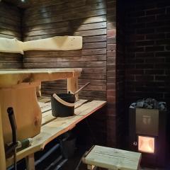 Bed and sauna