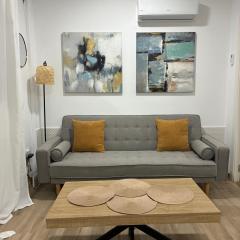 Nuestro lugar feliz Apartamento Barbate - Patio ducha exterior