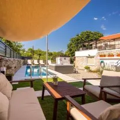 Holiday home in Gabonjin with swimming pool