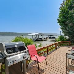 Dock and Rowboat Beechnut Bungalow on Keuka Lake