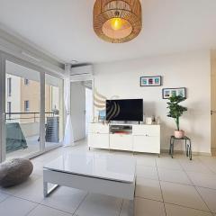 T2 Evasion Azur, 4p, sea view, terrace, parking