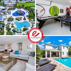 Marvelous Home With Private Pool And Waterpark Access Near Disney At Encore Resorts Reunion - 131La