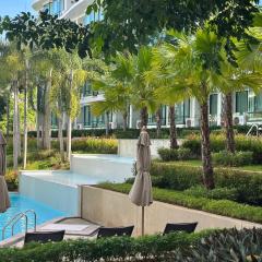 Apartment in 5 hotel with sea view and waterpark