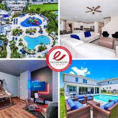 Gleaming Home With Private Pool, Theater Room And Water Park Access Near Disney At Encore Resorts Reunion - 209Sf