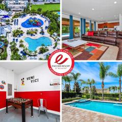 Luxury Home With Private Pool And Water Park & Resort Access Near Disney At Encore Resorts Reunion - 240Mn