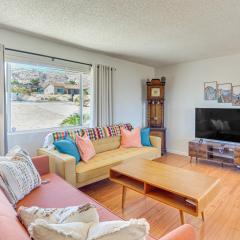 6 Mi to Joshua Tree NP! Mtn-View Gem with Game Room