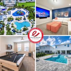 Vibrant Home With Private Pool, Pool Table Near Disney With Waterpark & Resort Access At Encore Resort - 7707Gr