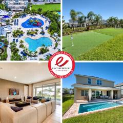 Chic Home With Mini Soccer Field, Golf Near Disney With Waterpark & Resort Access At Encore Resort - 7715Ff