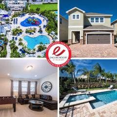 Elegant Home Near Disney With Private Pool And Waterpark & Resort Access At Encore Resorts Reunion - 7393Mr