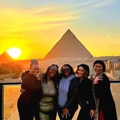 The Heaven Pyramids View