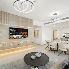 Luxe 2BR with Marina Views l Gaming & Music Room