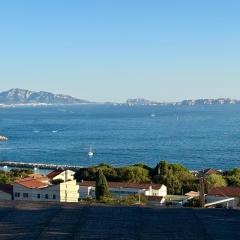 Magnifique vue sur la mer ...