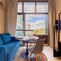 Easy Star - Aconchegante studio com mezanino no Brooklin - ZP08I