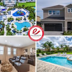 Glorious Home Near Disney With Private Pool, Media Room And Waterpark & Resort Access At Encore Resorts Reunion - 741La