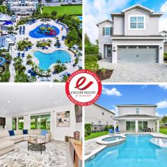 Lovely Home Near Disney With Private Pool, Water Park & Resort Access At Encore Resort Reunion - 7423Mr