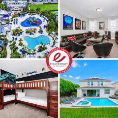 Marvelous Home With Private Pool And Waterpark & Resort Access Near Disney At Encore Resorts Reunion - 7464Mr