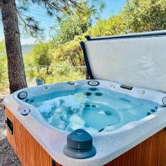 Fun for 2-Hot Tub-Dogs Ok-Near Bass Lake