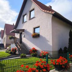 Ferienhaus Isabel mit Pool und Garten Nähe Quedlinburg
