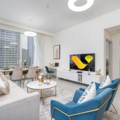 Vogue Forte 2 - Sheikh Mohammed bin Rashid Boulevard, Downtown Dubai, Spacious Two Bedroom with Balcony and Full Amenities Access - Walking Distance to Dubai Mall & Burj Khalifa