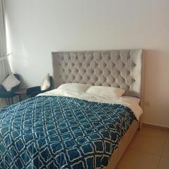 Nice room inside sea view apartment