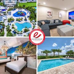 Modern Home With Pool Table Near Disney With Waterpark & Resort Access At Encore Resort - 7644Ff
