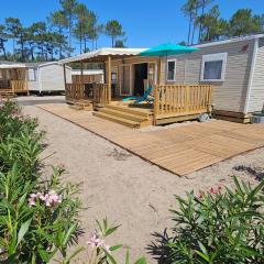 Bungalow neuf 6 places au calme, proche océan et lac