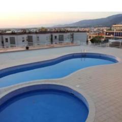 Studio overlooking the bay of Roses