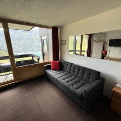 Résidence Home Club - Studio avec vue imprenable retour ski aux pieds MAE-6474