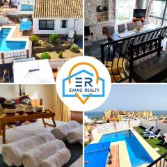 Evans Realty AL Villa & Piscina & Garaje & Playa
