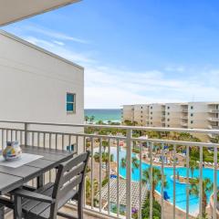 Waterscape A616 - Gulf View - Top Floor - Free Beach Service